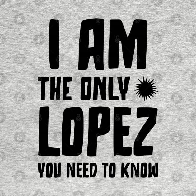 Lopez Legacy Unveiled Tee by RJS Inspirational Apparel